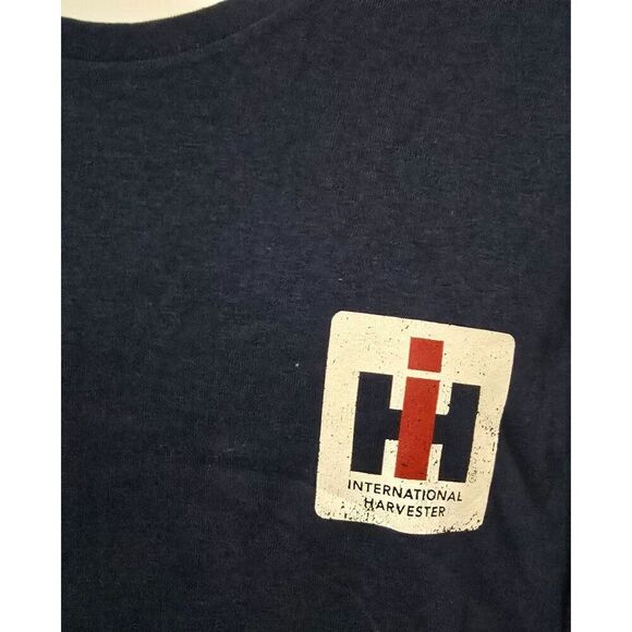 International Harvester Navy Tee Power & Productivity American Heartland Tee - Picture 4 of 5